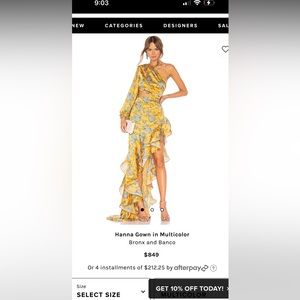 Worn once for a wedding, no alterations true to size